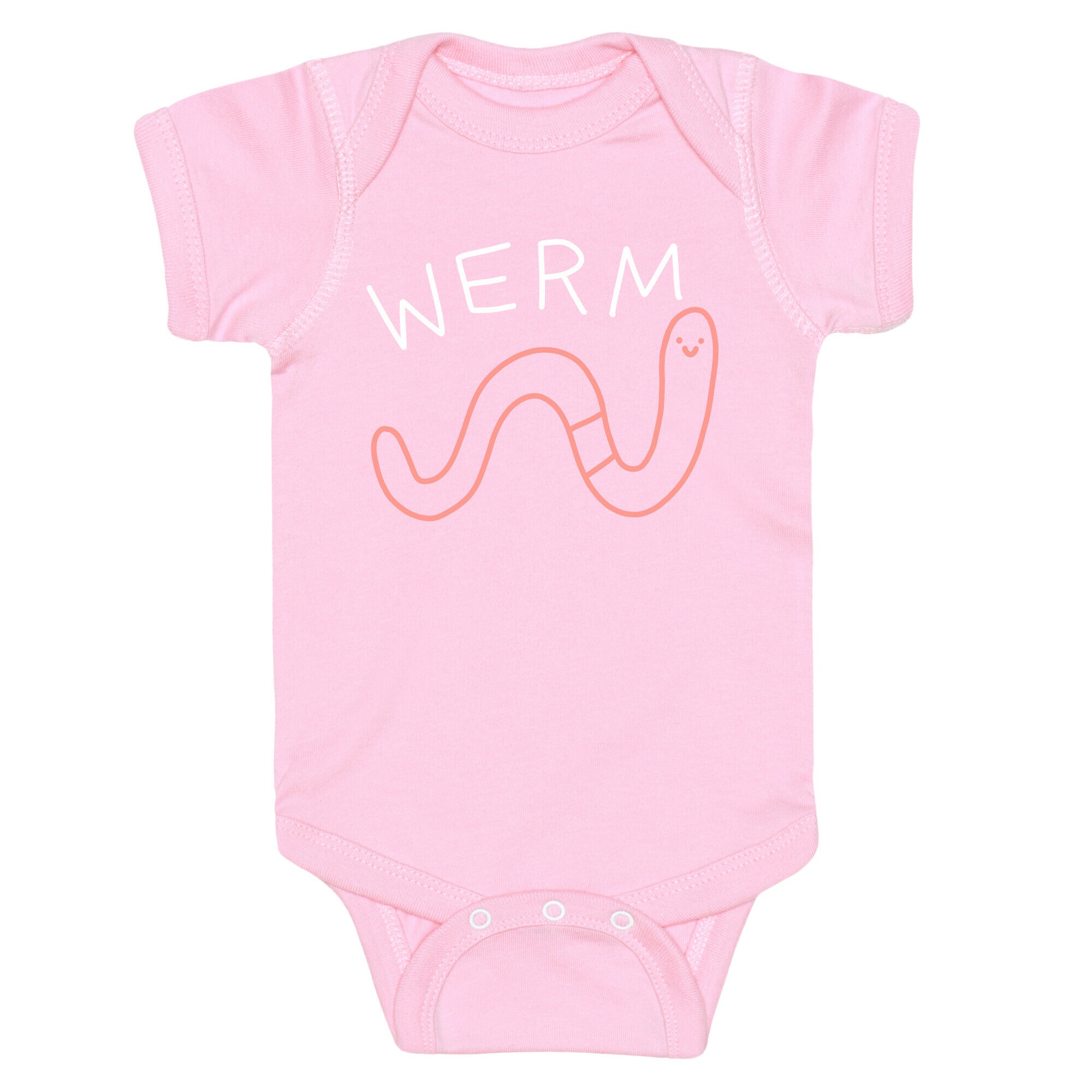 Werm Derpy Worm Baby One Piece